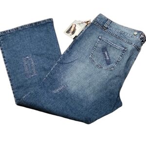 Metro 7 Jeans size 26 W denim straight leg New